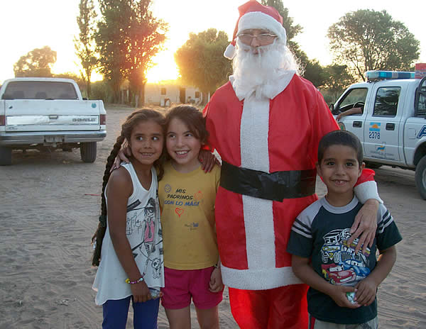 Recorrido de Papa Noel