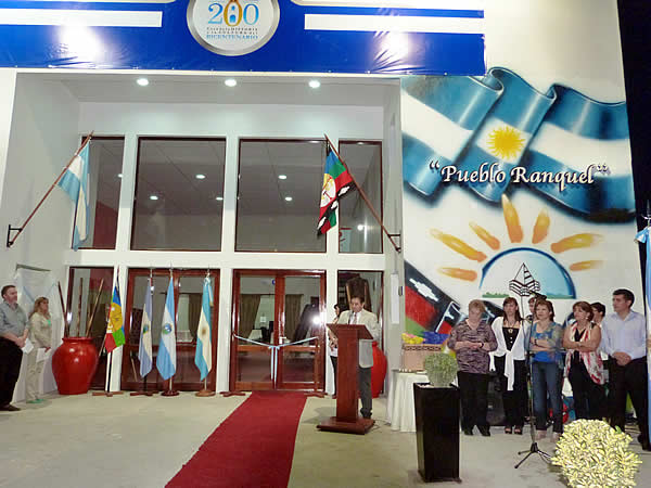 Inauguran la Casa de la Historia y la cultura del Bicentenario “Pueblo Ranquel”