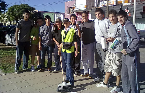 Pintando la calle 