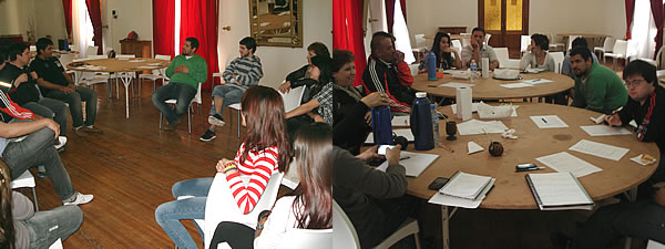 Taller de Radio dictado por Producciones Luján