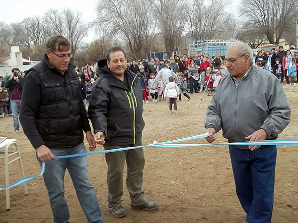 El Intendente Kenny en la inauguración del Parque Recreativo “José Garayo”