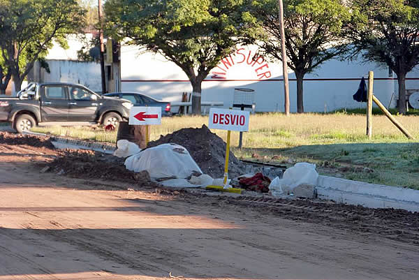 Obras de cordones, veredas, badenes y rampas de acceso