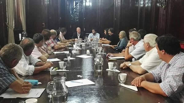 Kenny participó de una reunión en la Casa Rosada 