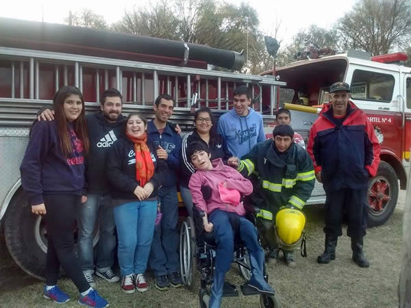 Visita al Cuartel de Bomberos Voluntarios