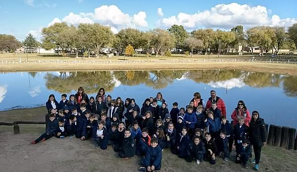 Visita del Colegio María Auxiliadora de Santa Rosa