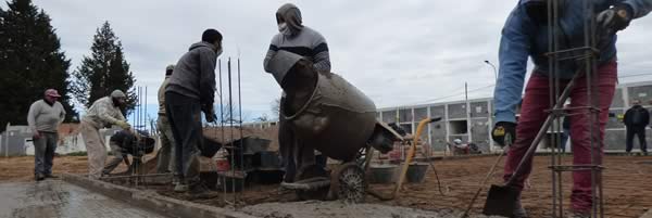 nuevas nicheras en el cementerio